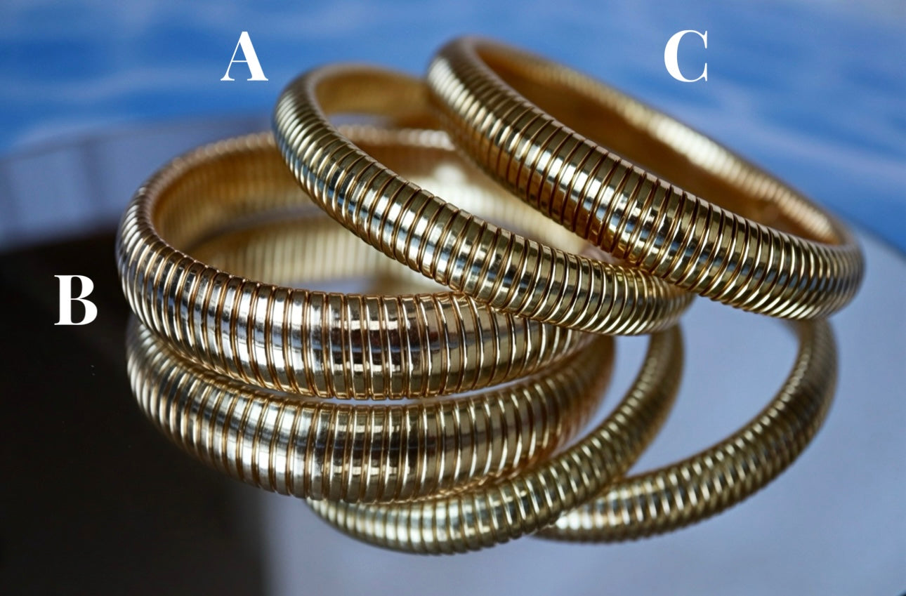 Pulsera serpiente gold