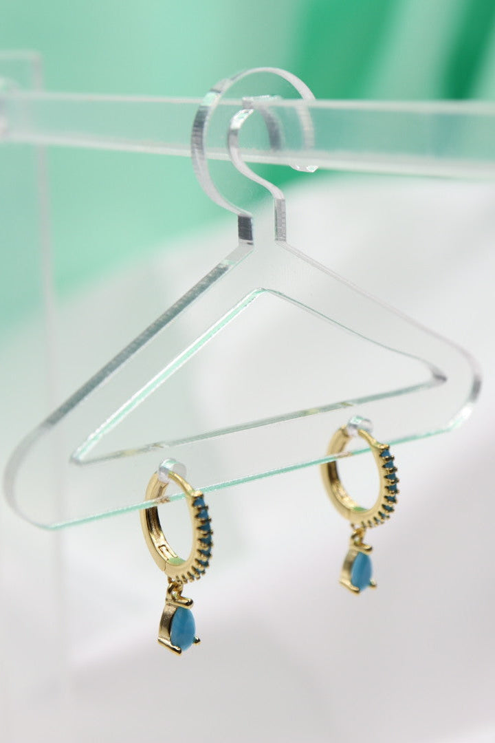 Hoops gota azul