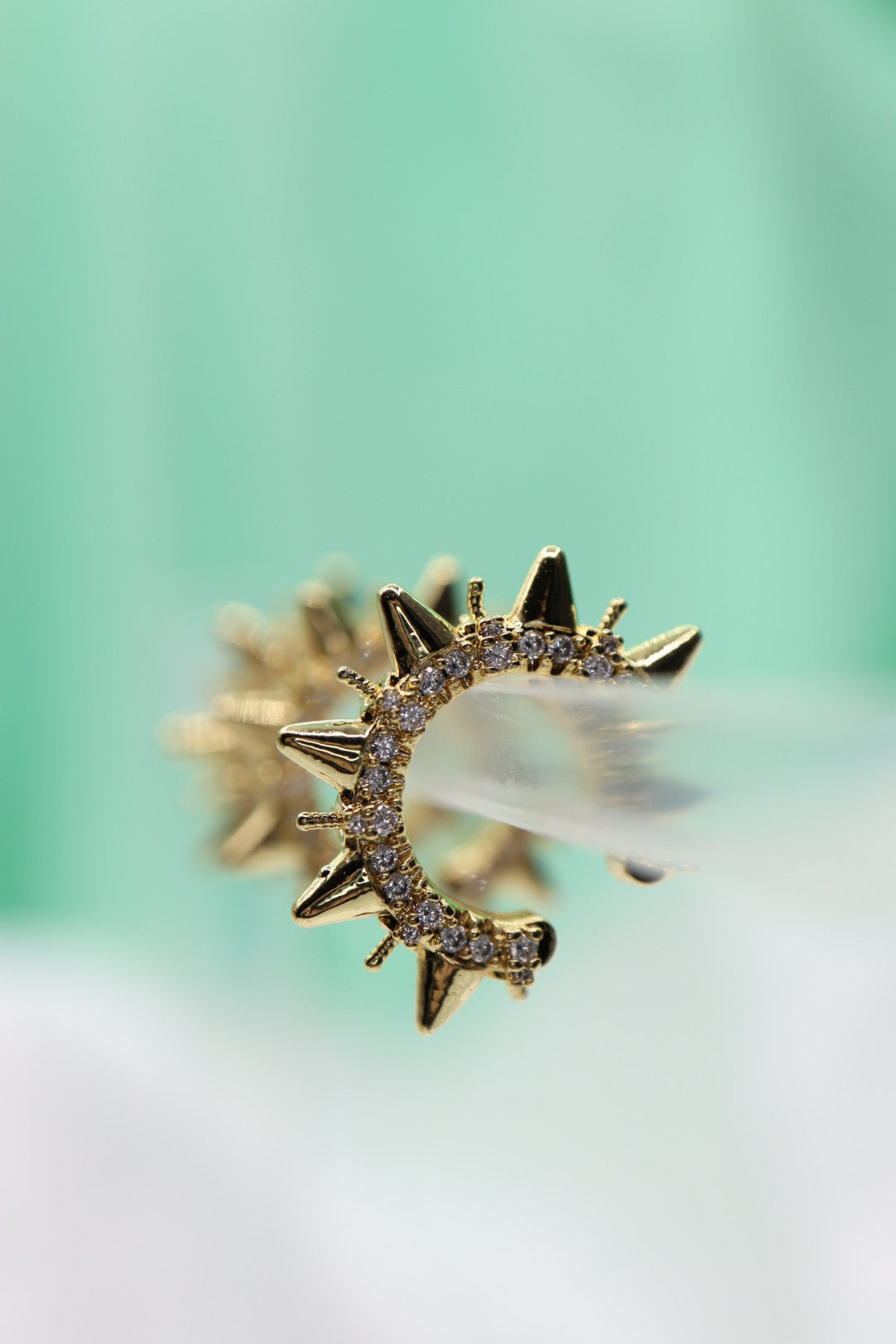 Earcufff diamantes y espinas