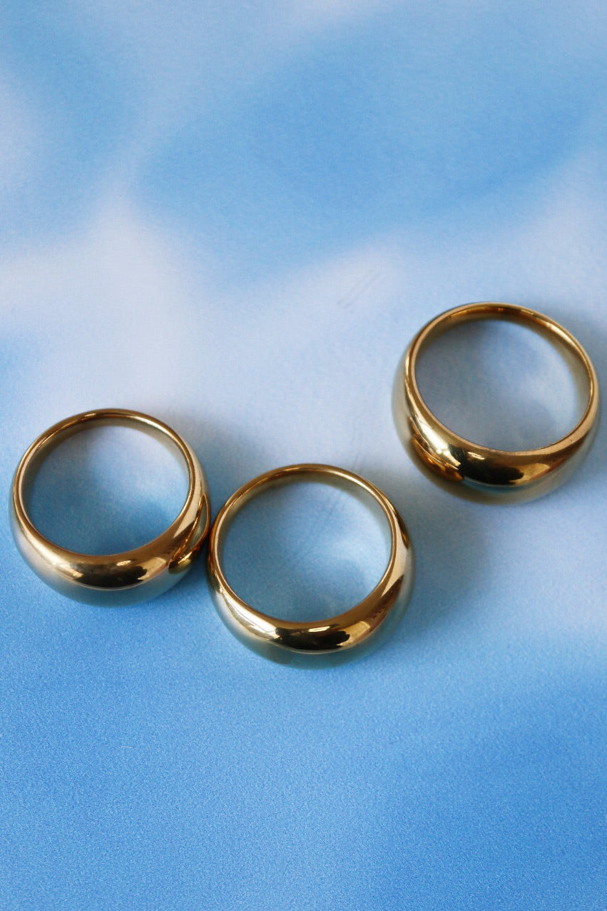 Anillo burbuja gold