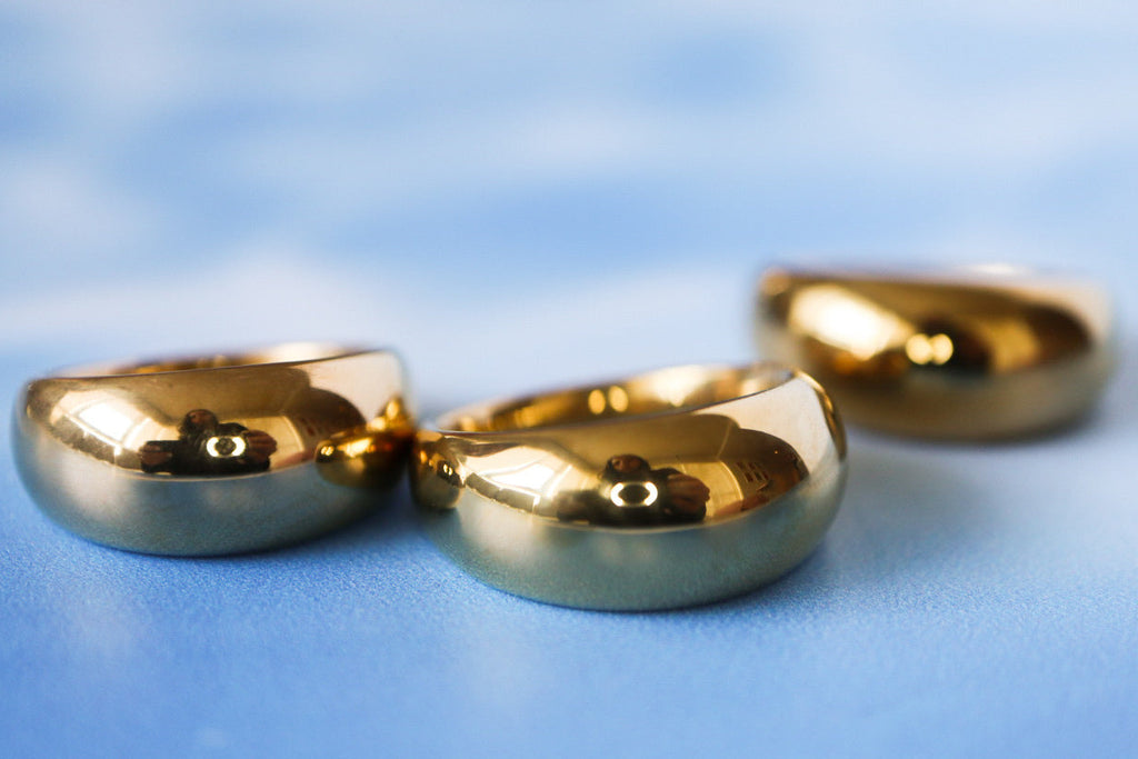 Anillo burbuja gold