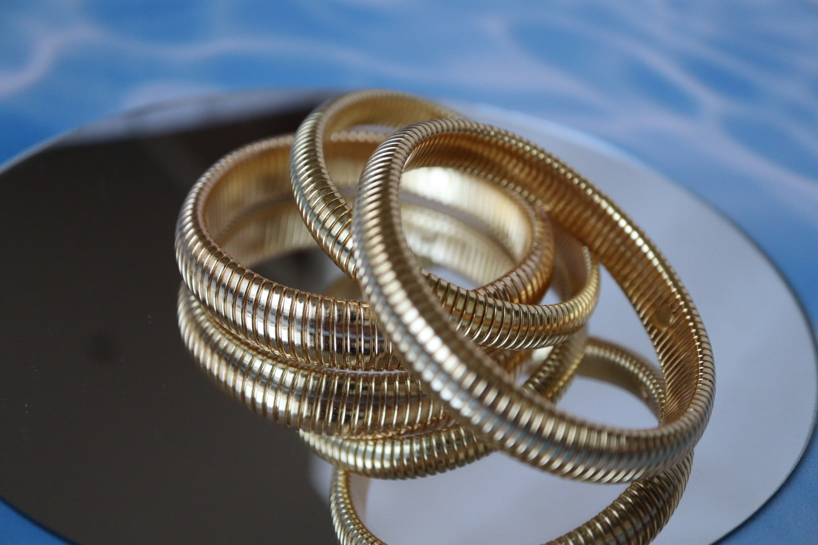 Pulsera serpiente gold