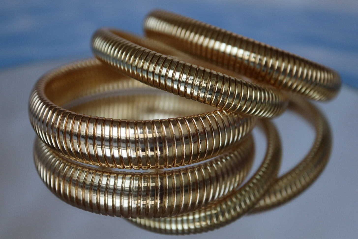 Pulsera serpiente gold